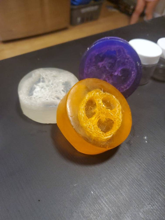 Loofah soap
