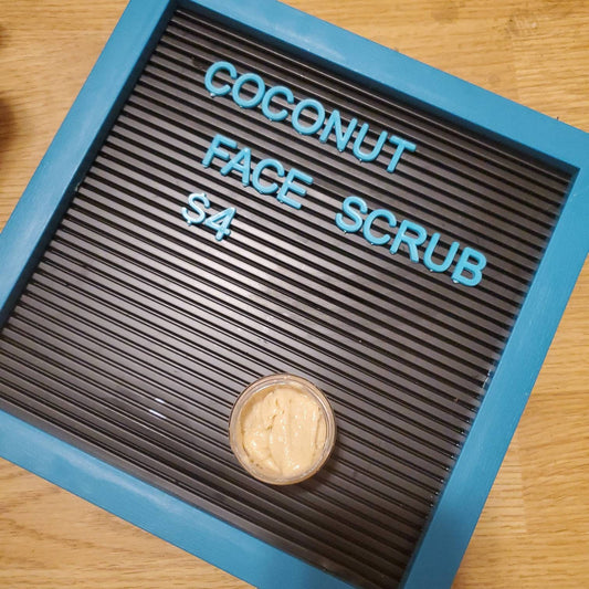 Coconut Face scrub